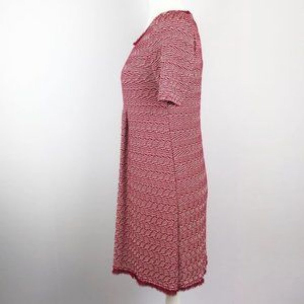Anthropologie Maeve Dora Shift Wine Red Dress Size‎ XS - Picture 4 of 8